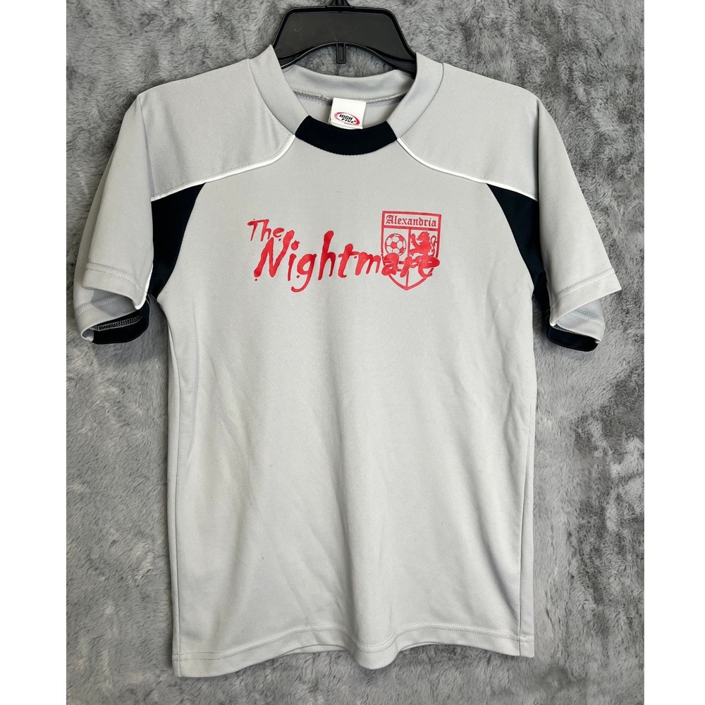 High Five Sportswear The Nightmare‎ Alexandria Soccer Jersey Gray Youth Large 6